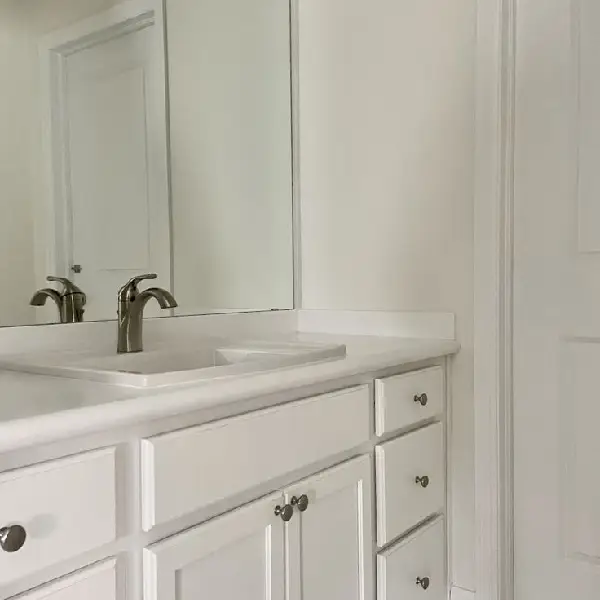 Pure White bathroom